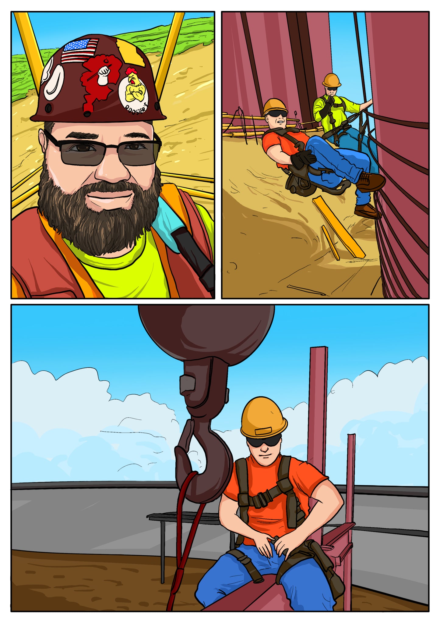 Amazing Ironworkers Comic Book